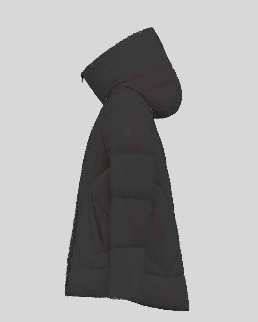 Abrigo Airon mujer NEGRO