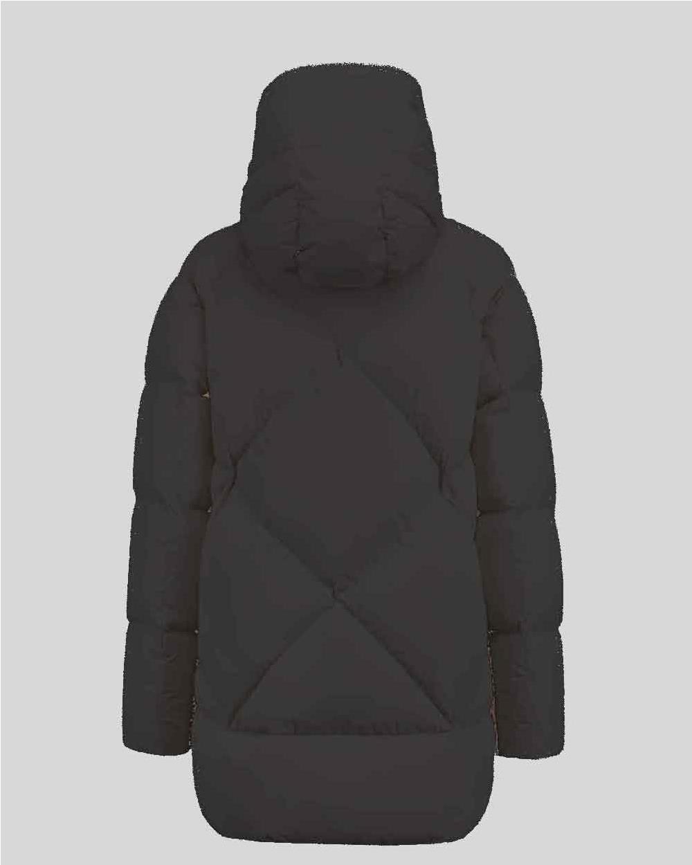 Abrigo Airon mujer NEGRO