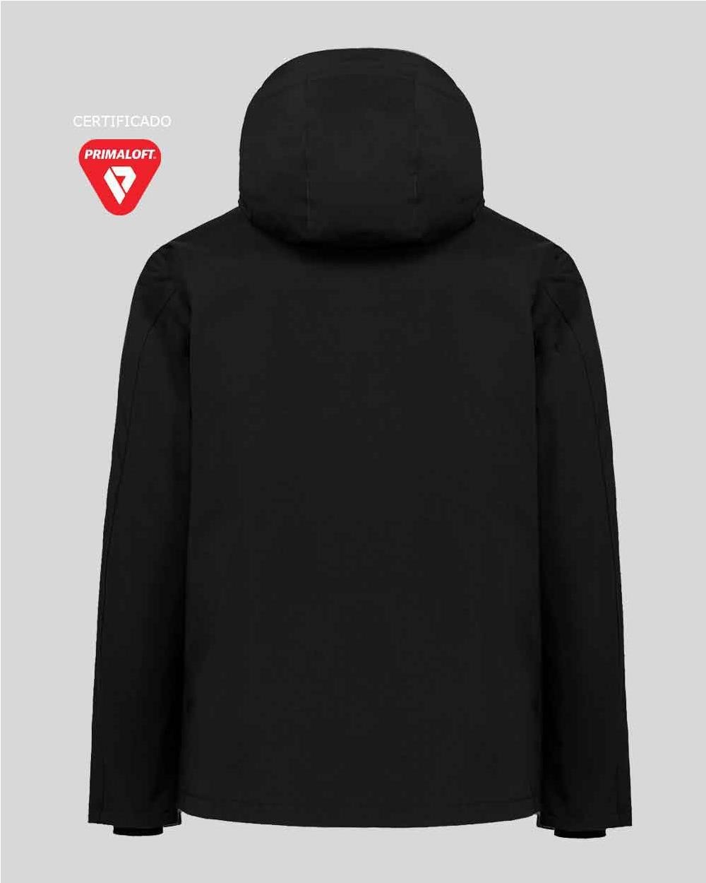 Abrigo plumas Akore hombre NEGRO