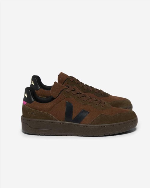 V90 Zapatilla Suede mujer...