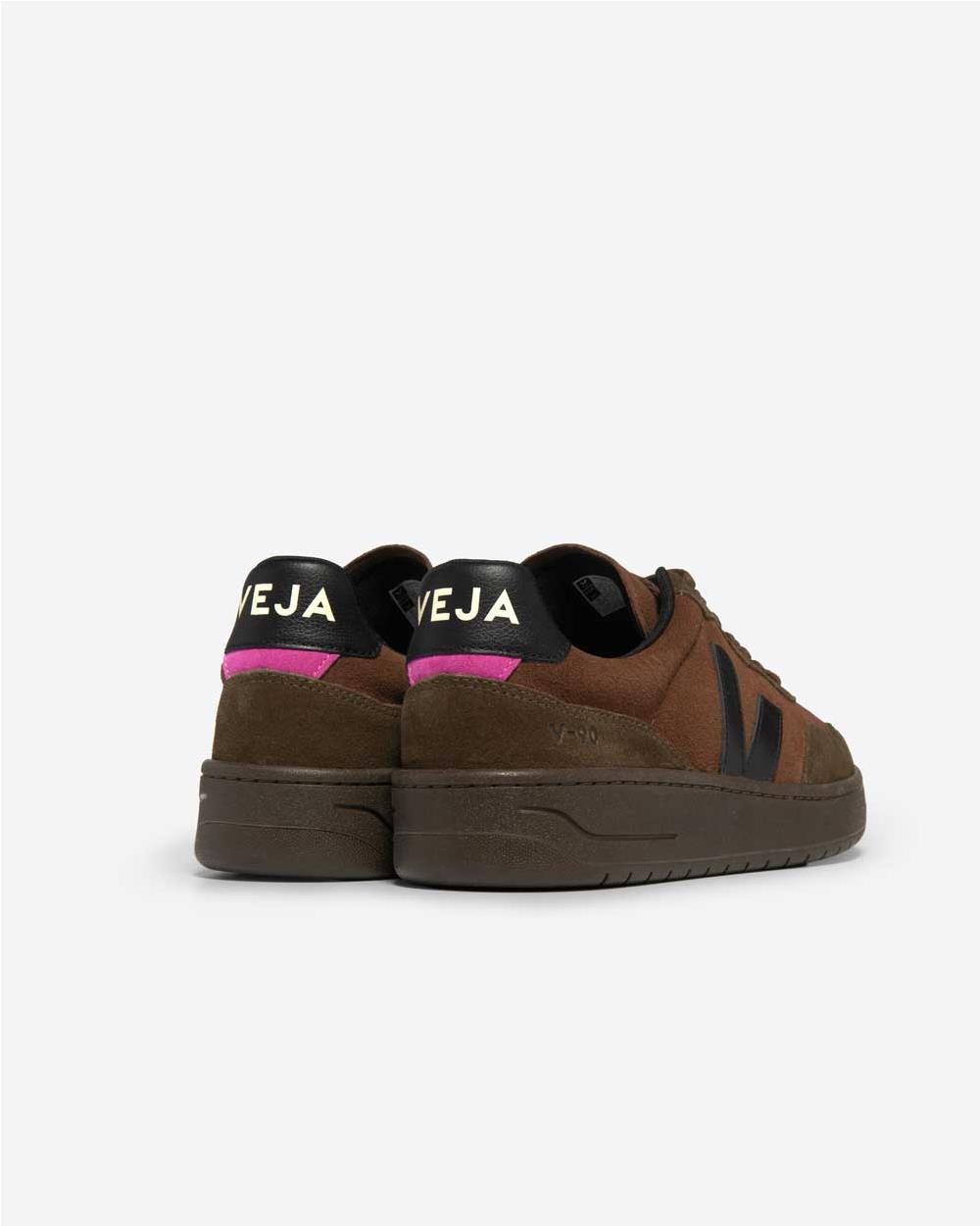 V90 Zapatilla Suede mujer Walnut WALNUT