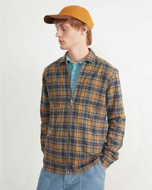 Camisa Zip Pocket cuadros... 2