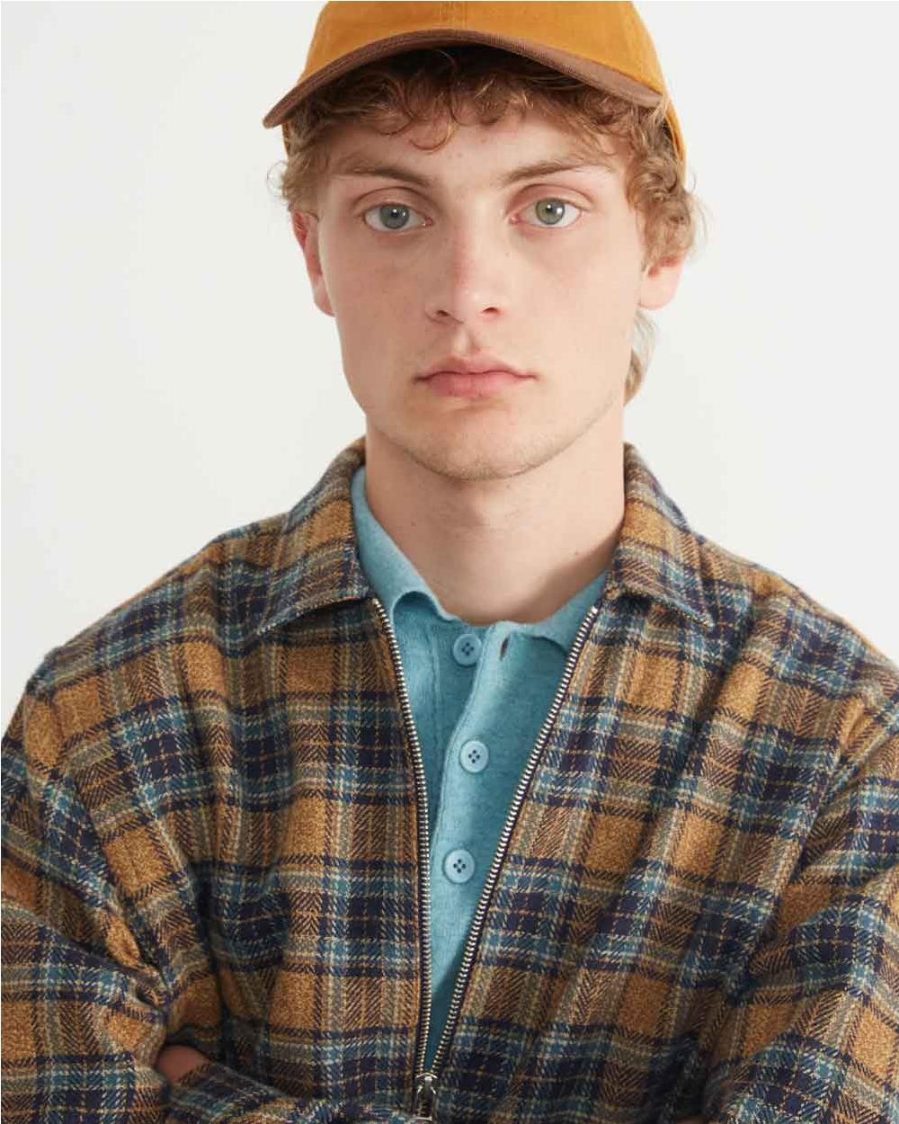 Camisa Zip Pocket cuadros PLAIN BROWN Camisa Zip Pocket cuadros PLAIN BROWN