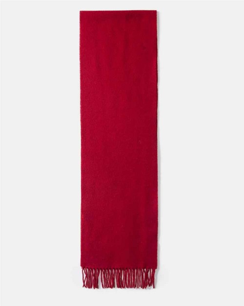 Bufanda Lambswool unisex ROJO