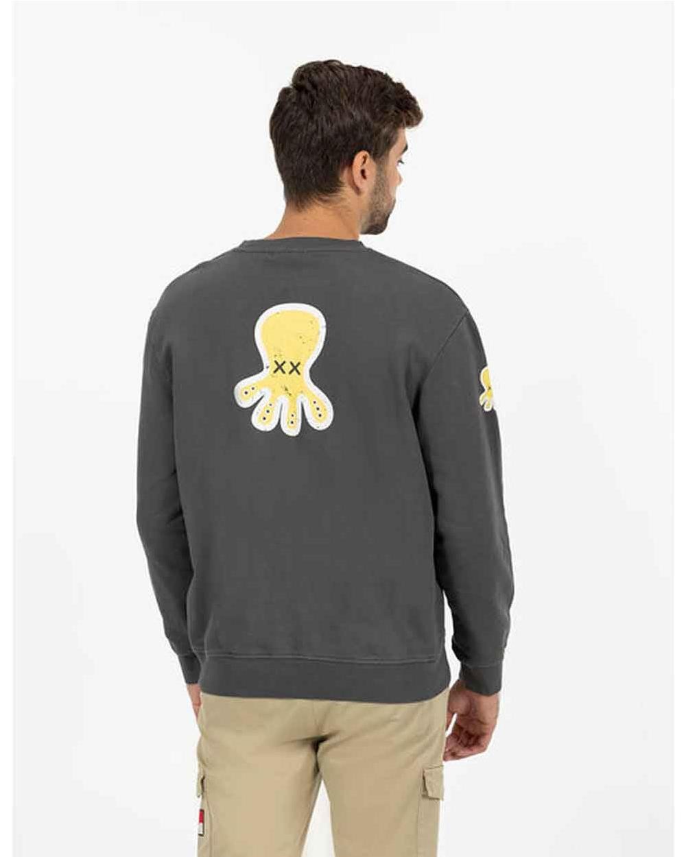 Sudadera Triple logo desgastado...