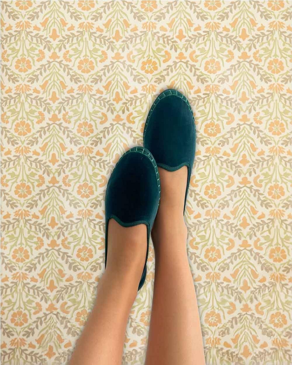 Slipper Bernarda mujer VERDE