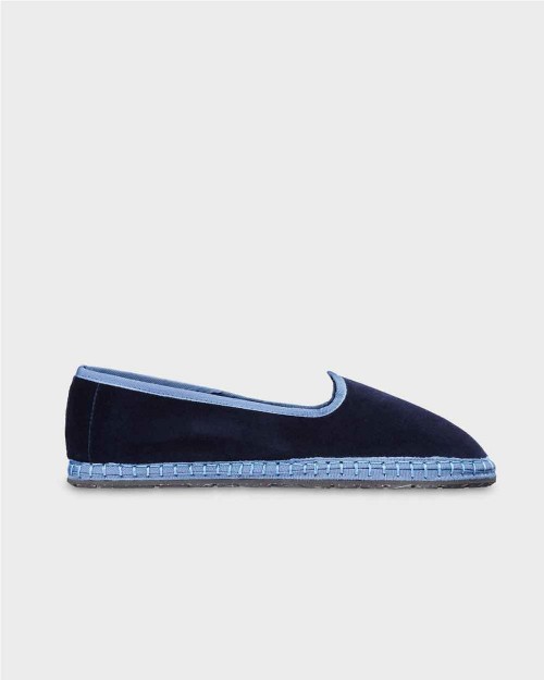 Slipper Scarlett mujer AZUL