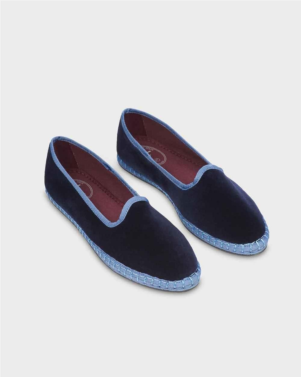 Slipper Scarlett mujer AZUL