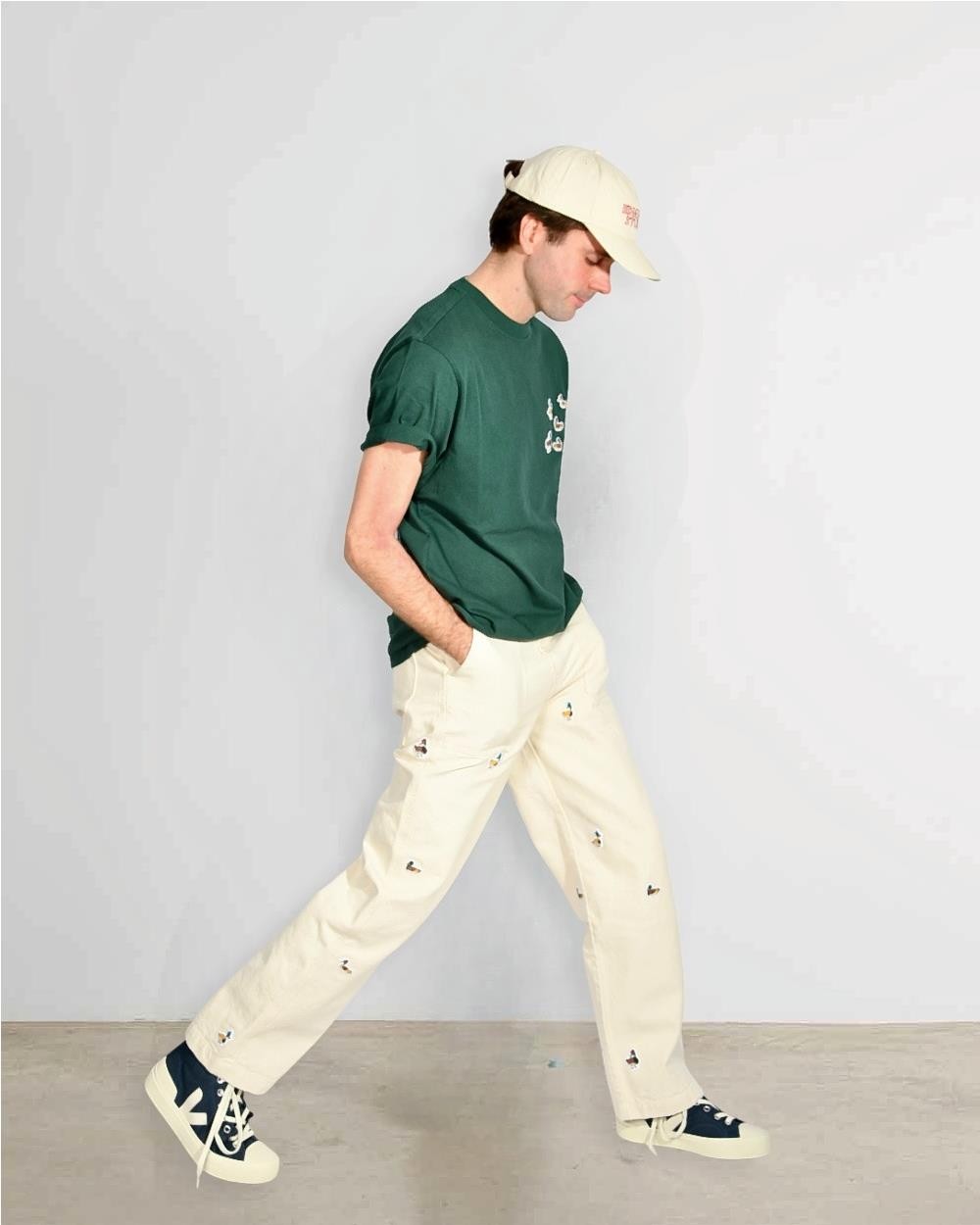 T-shirt Duck 10 Years hombre VERDE T-shirt Duck 10 Years hombre VERDE