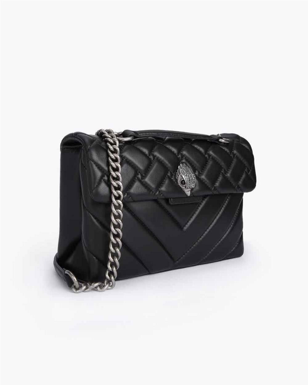Bolso Leather Kensington bag negro NEGRO Bolso Leather Kensington bag negro NEGRO