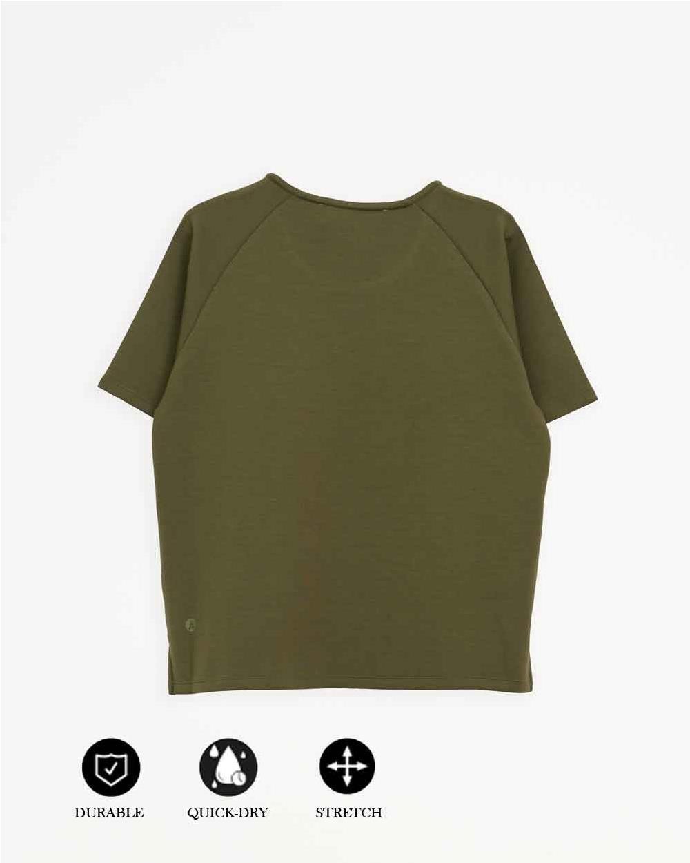 Camiseta Olufu mujer WINTER MOSS
