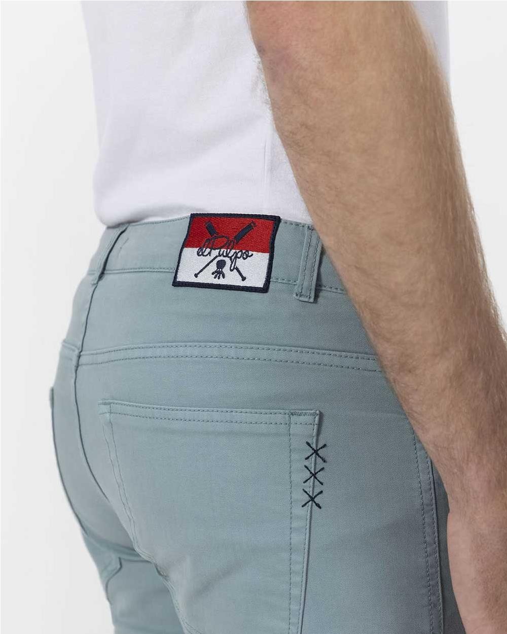 Pantalón Cinco Bolsillos hombre VERDE... Pantalón Cinco Bolsillos hombre VERDE...