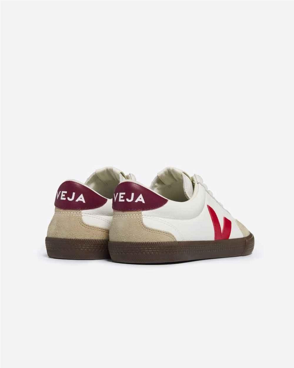 Volley Zapatilla Leather White Pekin...