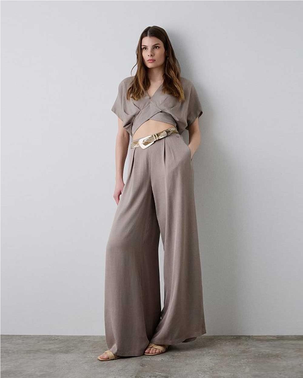 Pantalón ancho mujer FANCO Pantalón ancho mujer FANCO