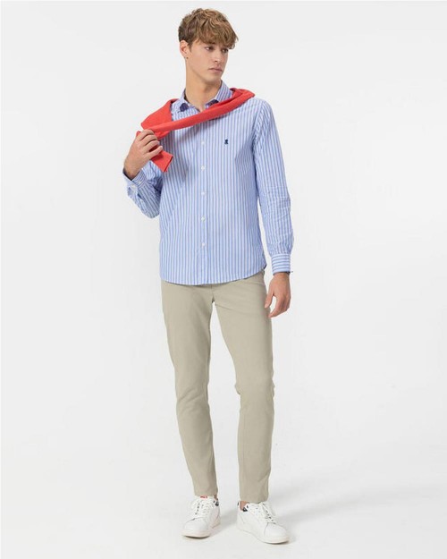 Camisa cuello italiano... 2