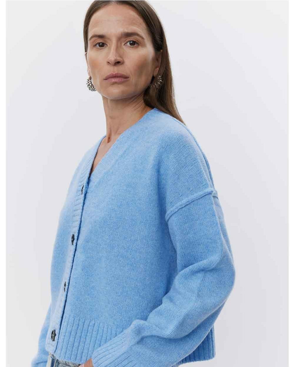 Cárdigan Jordane de Lana Mujer MELANGE