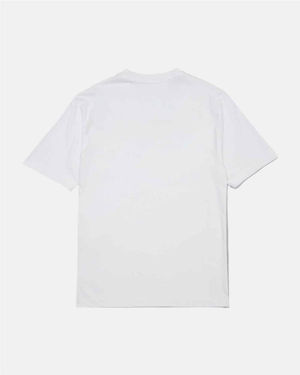 T-shirt Tennis Courts hombre PLAIN WHITE