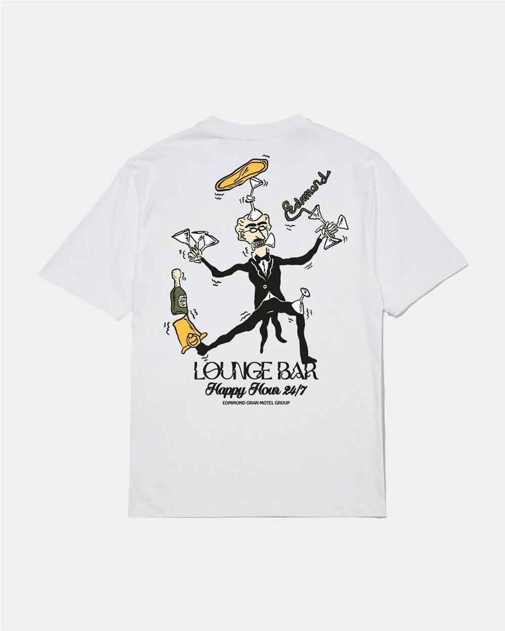 T-shirt Juggling hombre PLAIN WHITE