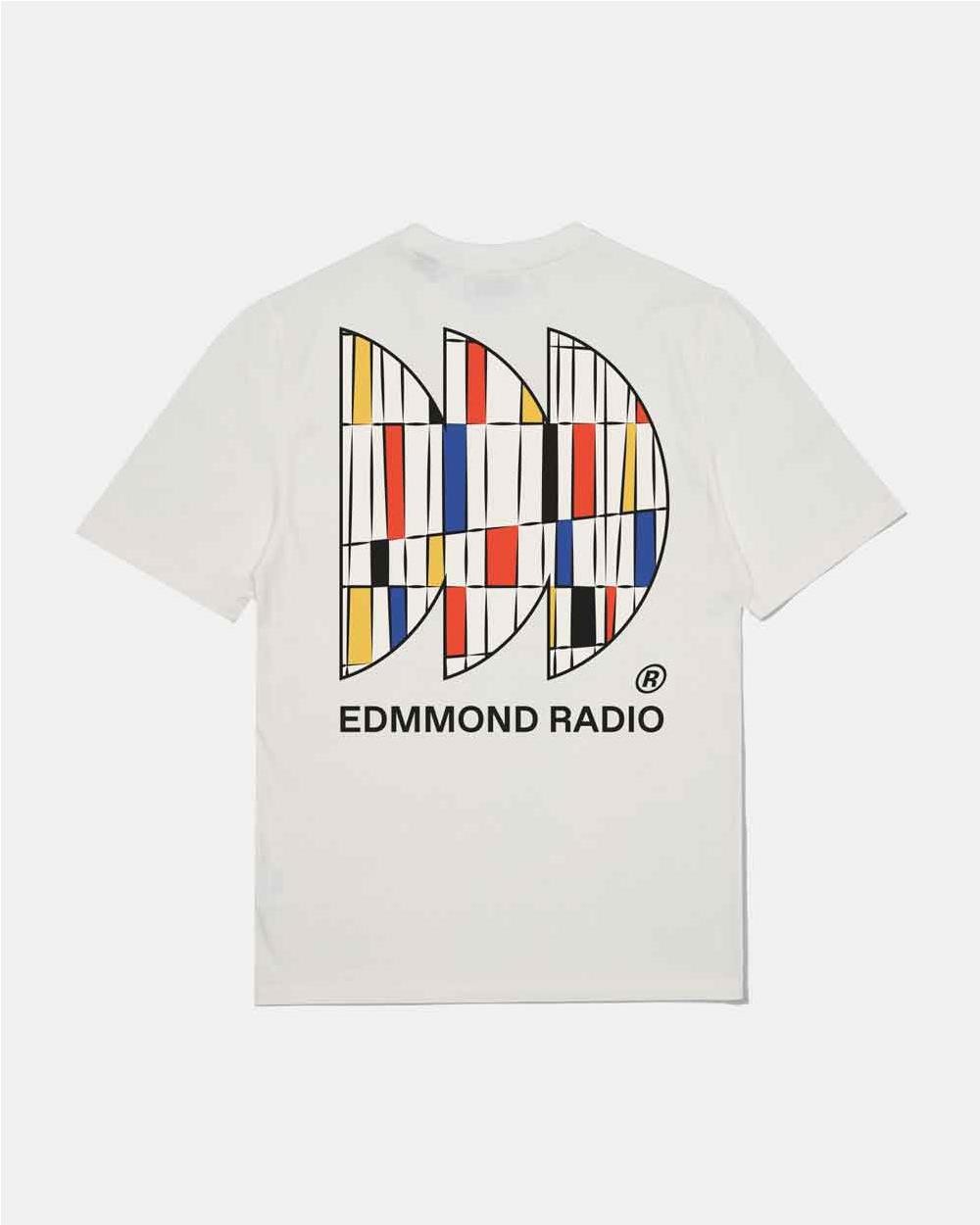 T-shirt Edmmond Radio hombre algodón...