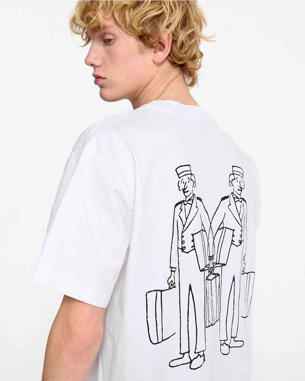 T-shirt Bellboy hombre WHITE