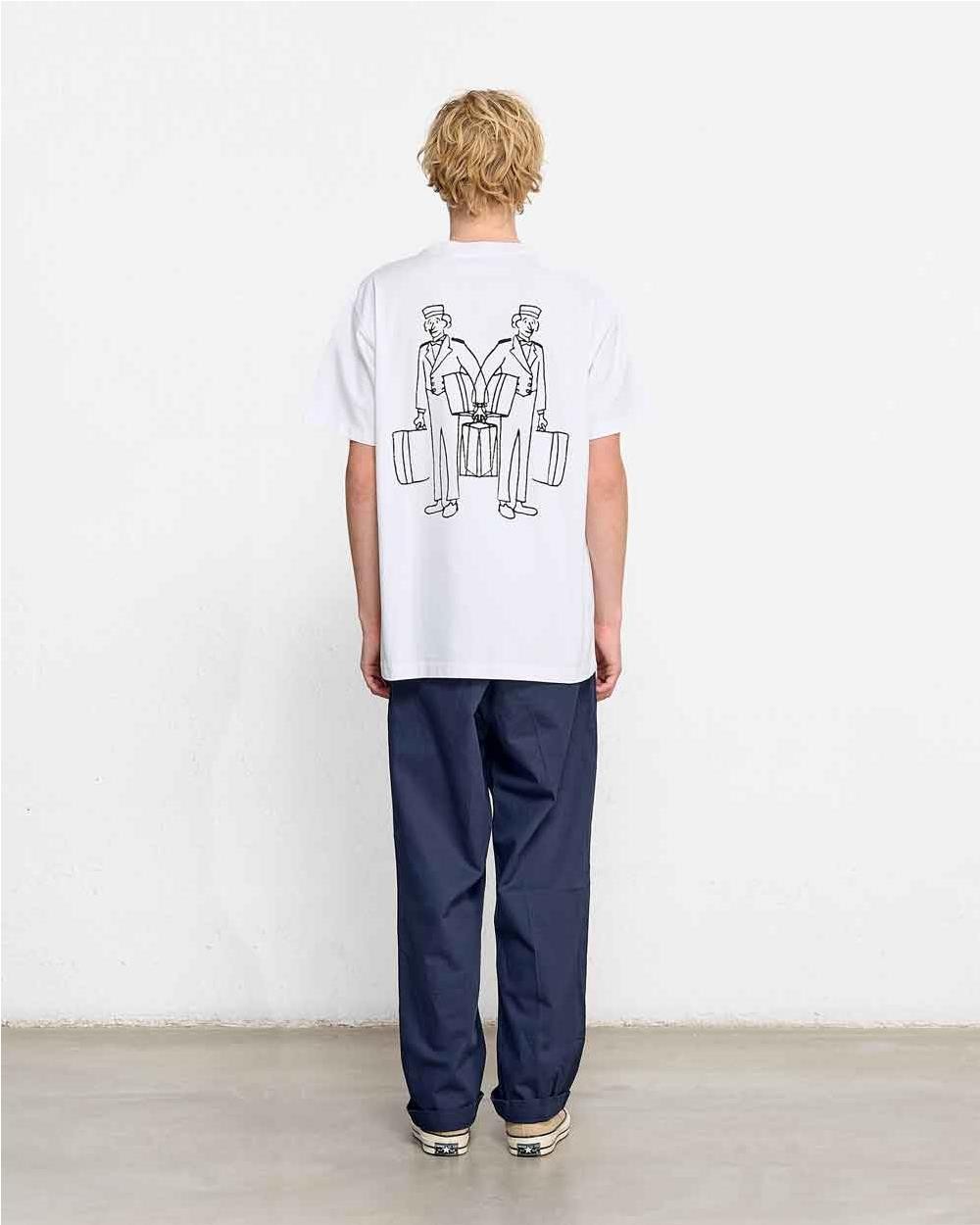 T-shirt Bellboy hombre WHITE