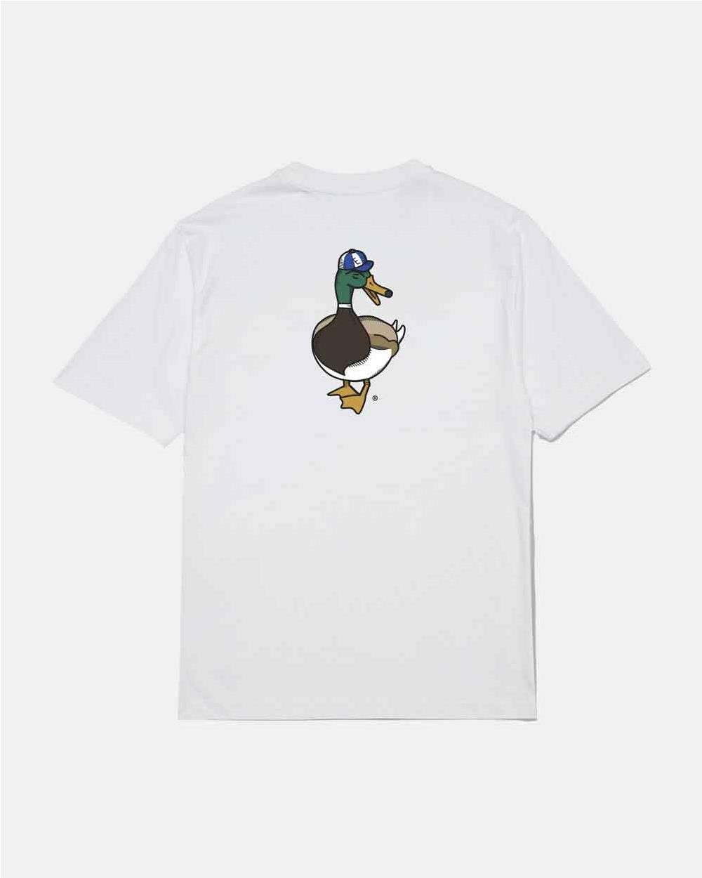 T-shirt Duck Recreation hombre WHITE