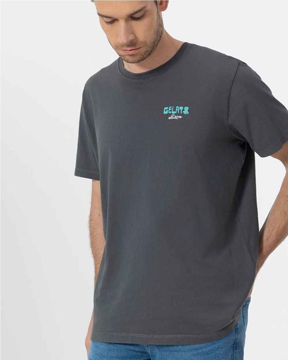 Camiseta Gelato hombre GRIS ANTRACITA