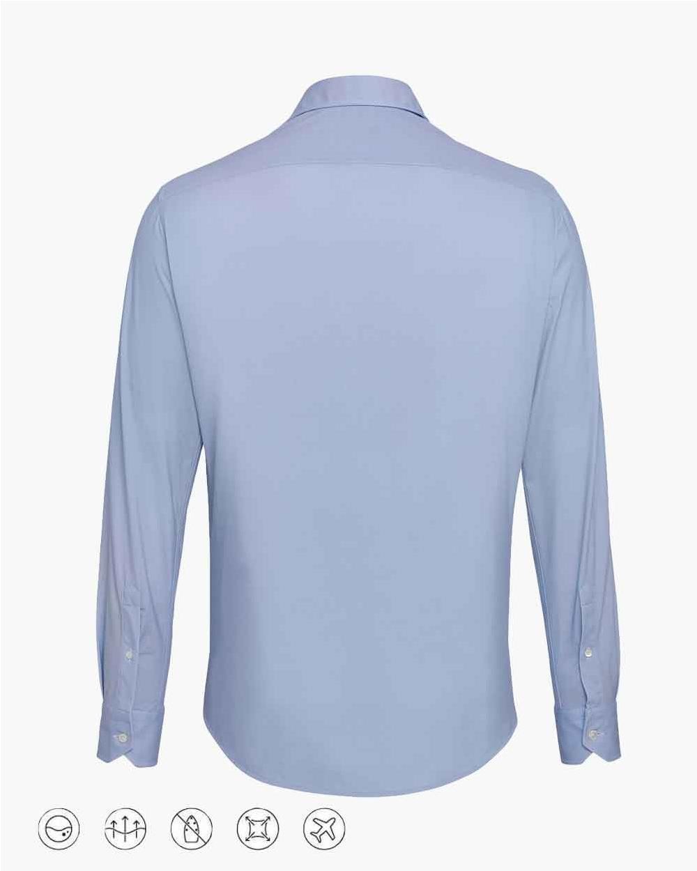 Camisa Radical fit hombre CELESTE