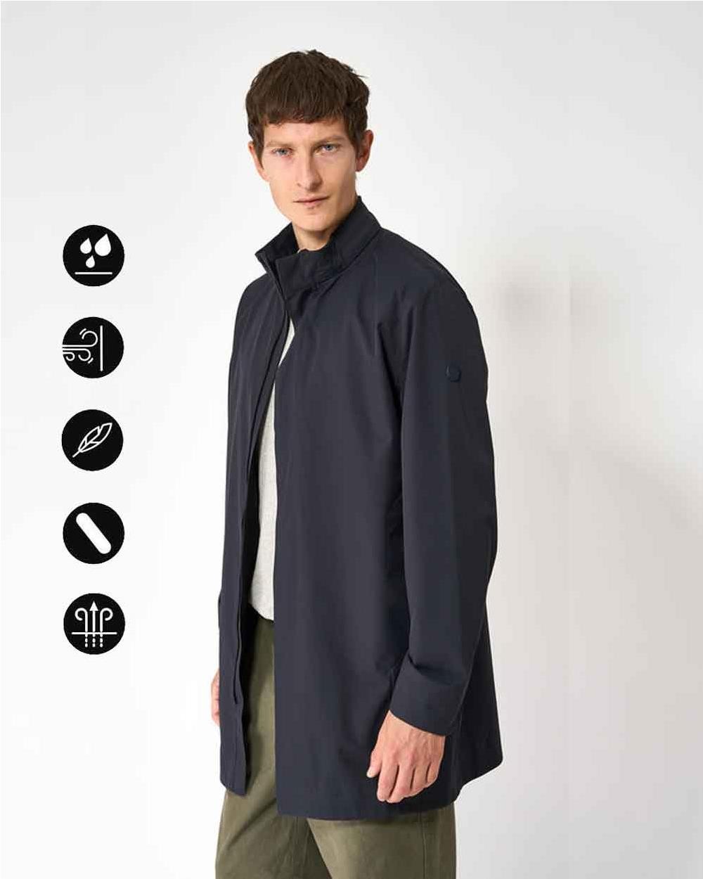 Gabardina Tuman hombre DARK NAVY