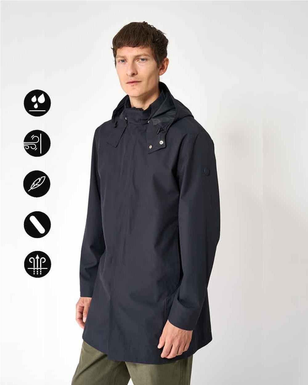 Gabardina Tuman hombre DARK NAVY