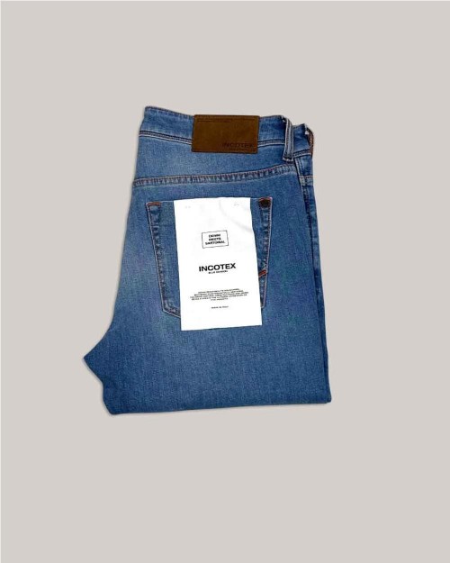 Pantalón denim cinco...