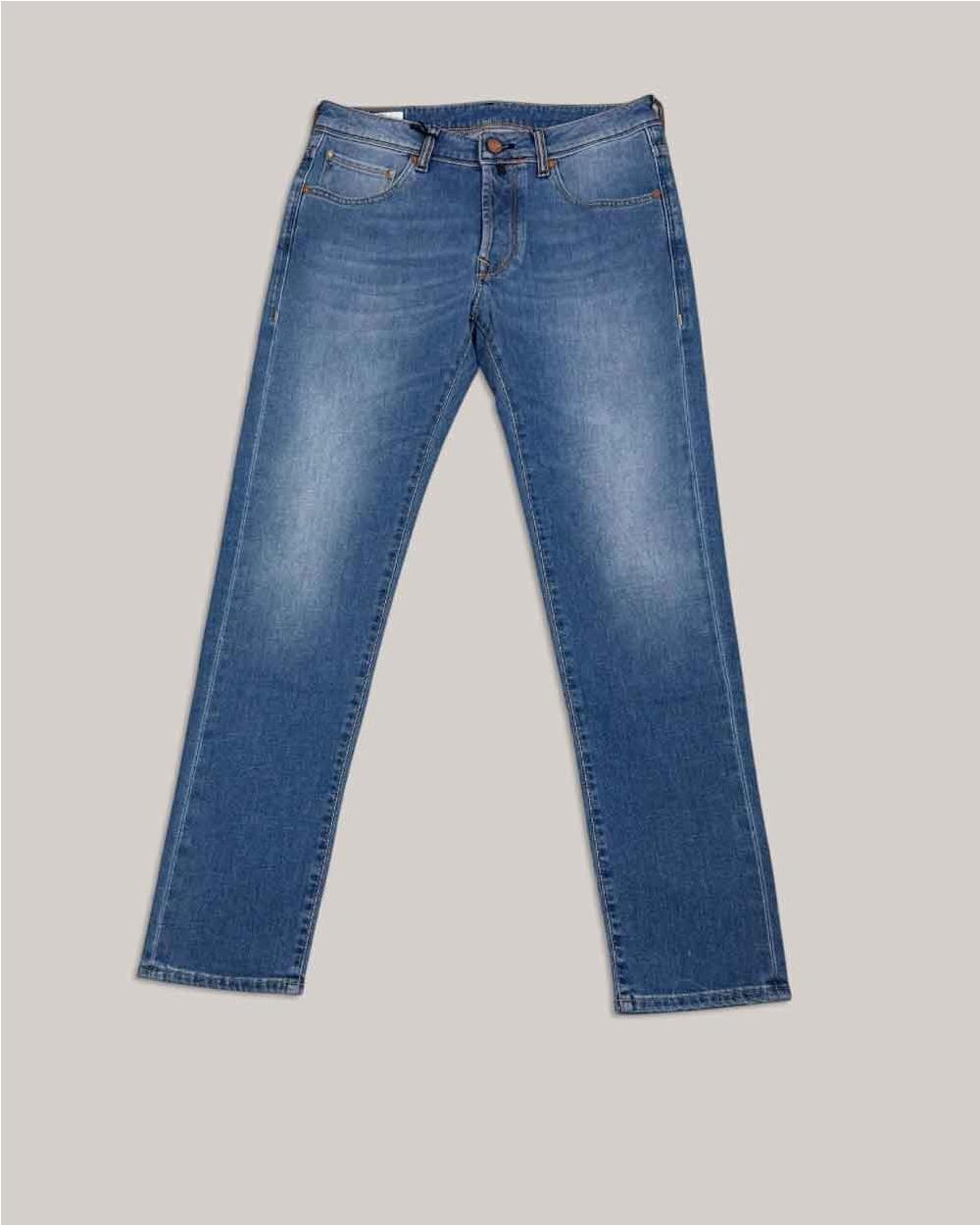 Pantalón denim cinco bolsillos wash...