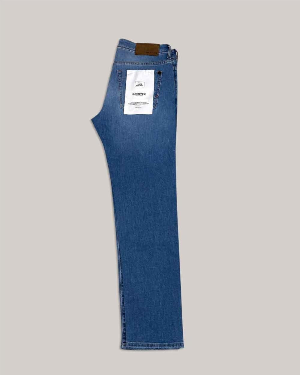 Pantalón denim cinco bolsillos wash...