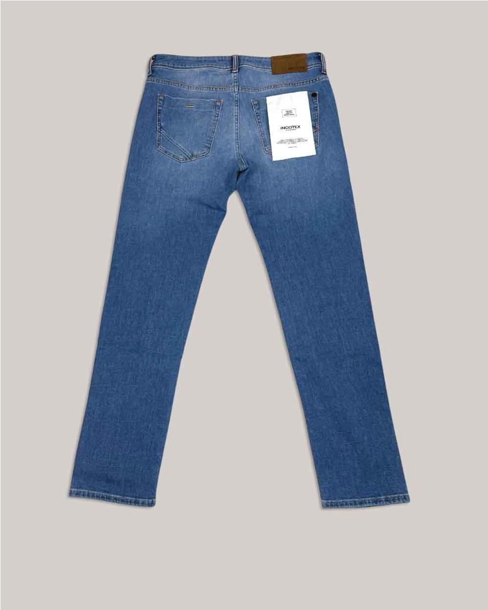 Pantalón denim cinco bolsillos wash...