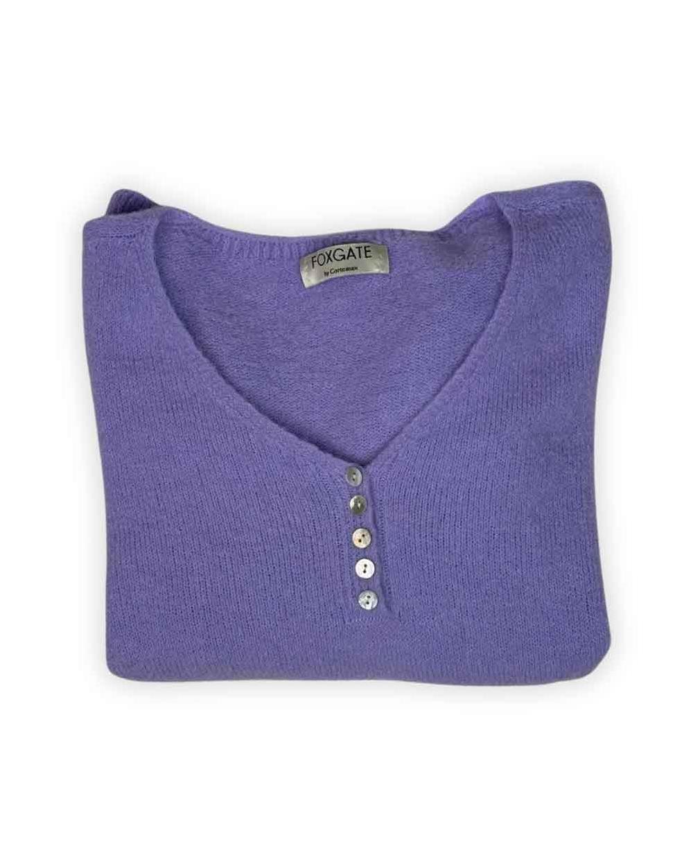 Maglia Baby alpaca mujer LAVANDA