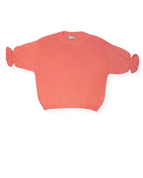 Maglia Cotton Volante Mujer...