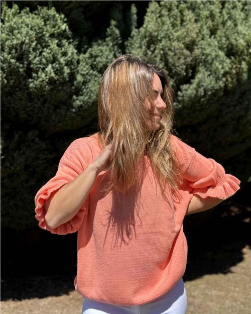 Maglia Cotton Volante Mujer... 2