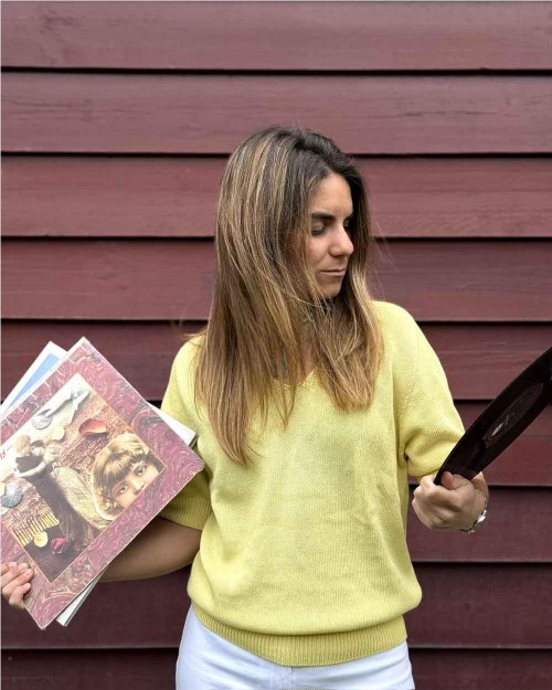 Maglia Cotton escote pico... 2