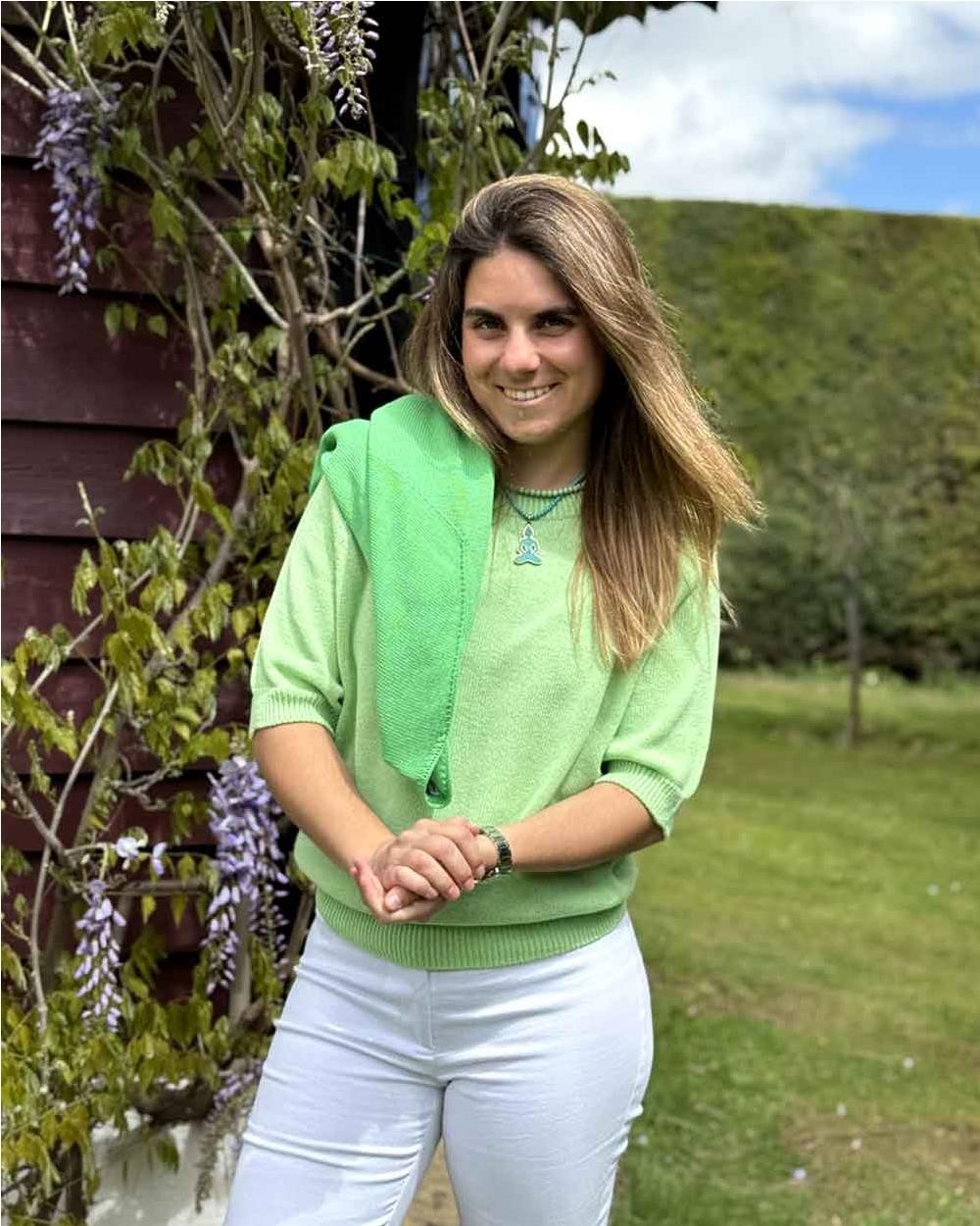 Maglia Cotton cuello redondo mujer...