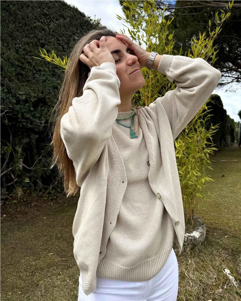Chaqueta Maglia Cotton mujer NUDE