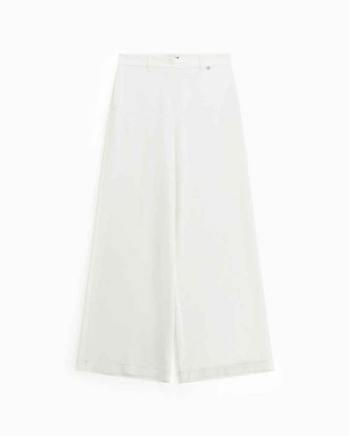 Pantalón palazzo mujer BLANCO