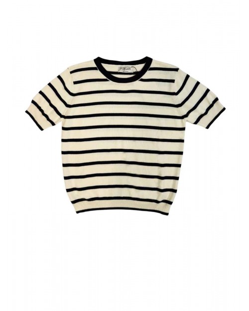 Jersey algodón rayas mujer...