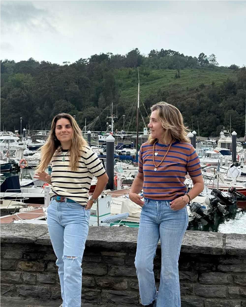 Jersey algodón rayas mujer TERRA