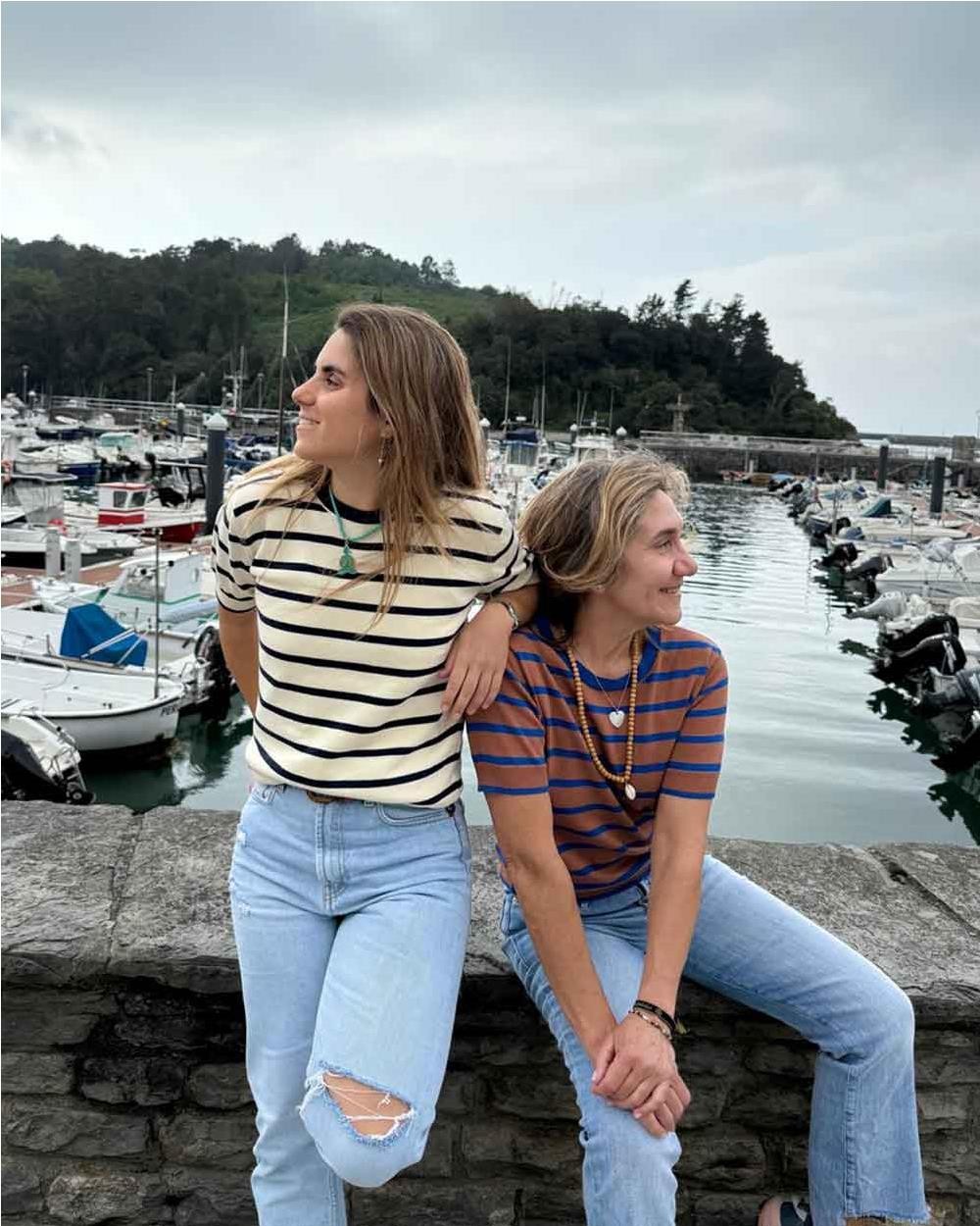 Jersey algodón rayas mujer TERRA