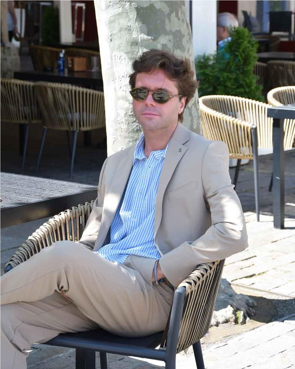 Americana Ultraligera hombre TOPO