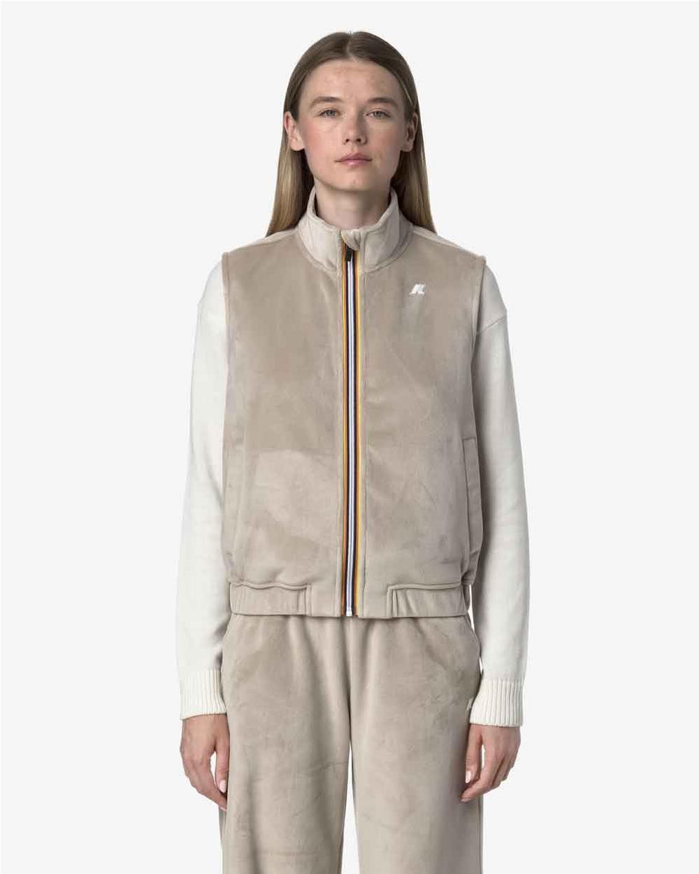 Chaleco Polar Vivielme mujer BEIGE Chaleco Polar Vivielme mujer BEIGE
