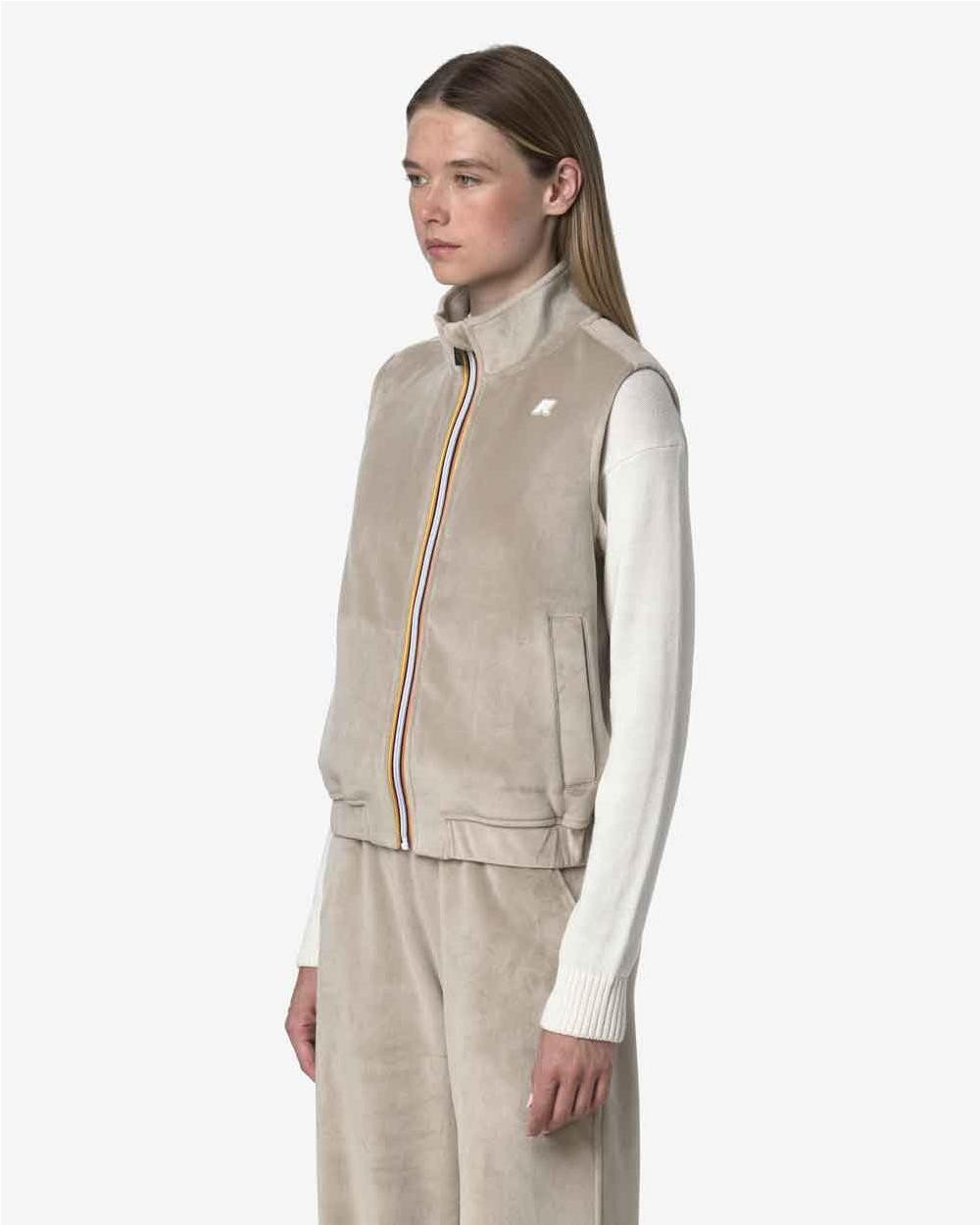 Chaleco Polar Vivielme mujer BEIGE Chaleco Polar Vivielme mujer BEIGE