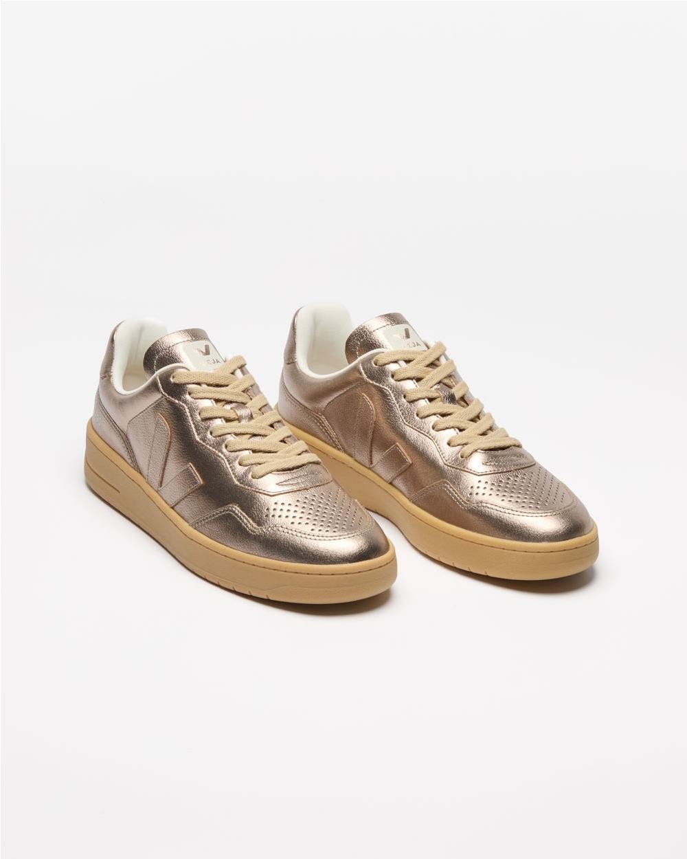 Zapatilla V-90 Leather Mujer BRONZE