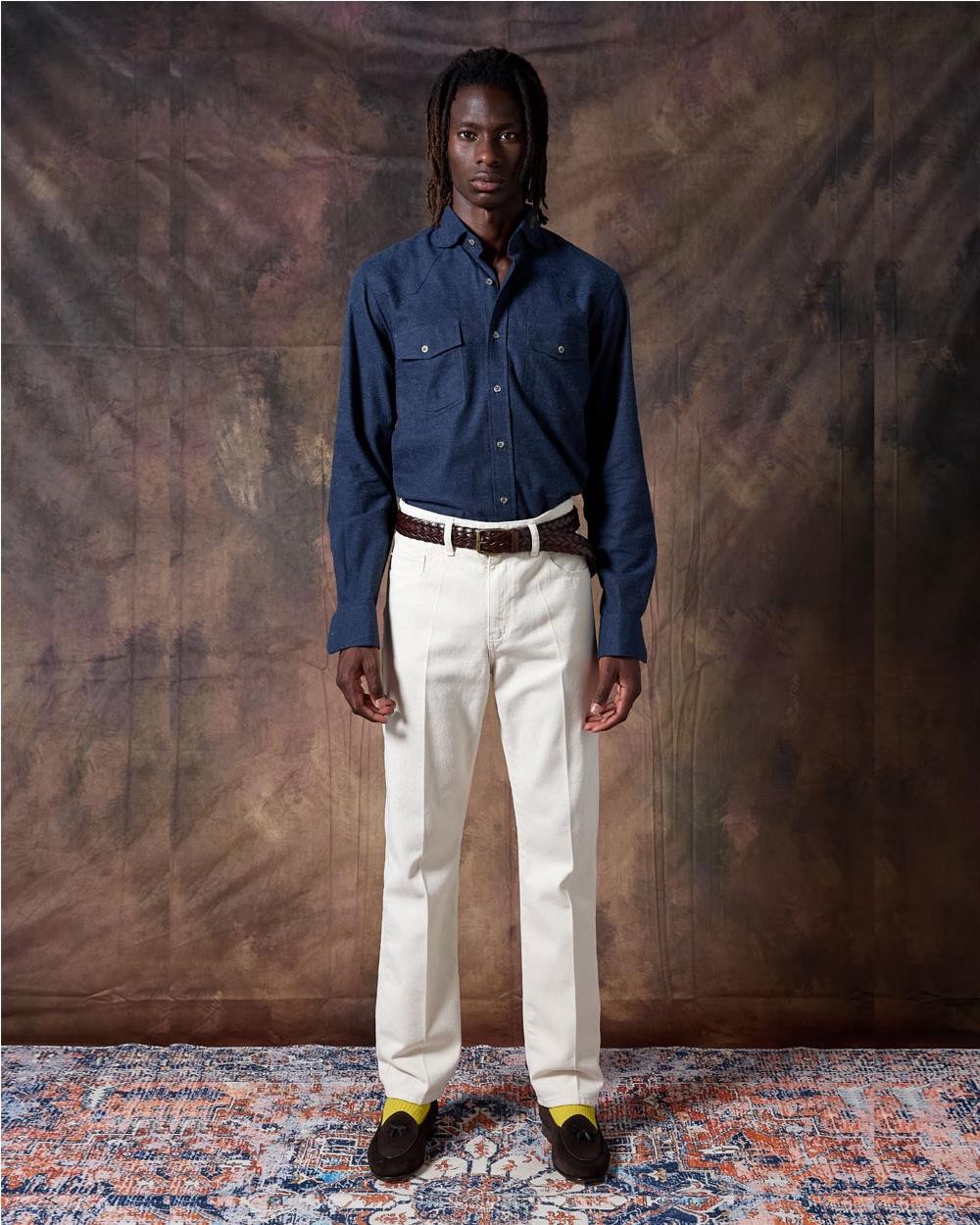 Pantalon cinco bolsillos hombre