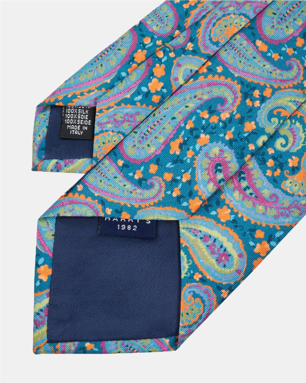 Corbata Terni verde seda KHAKI